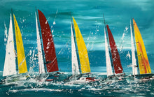 Carica l'immagine nel visualizzatore di Gallery, Vele riflesse nel Verde