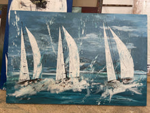 Carica l'immagine nel visualizzatore di Gallery, Vele, sotto la pioggia a Mondello