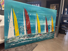Carica l'immagine nel visualizzatore di Gallery, Vele riflesse nel Verde