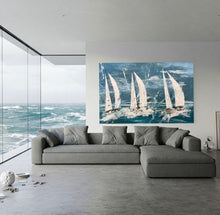 Carica l'immagine nel visualizzatore di Gallery, Vele, sotto la pioggia a Mondello