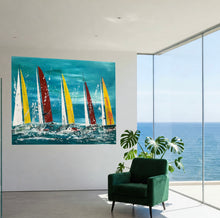 Carica l'immagine nel visualizzatore di Gallery, Vele riflesse nel Verde