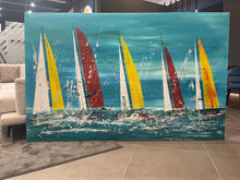 Carica l'immagine nel visualizzatore di Gallery, Vele riflesse nel Verde