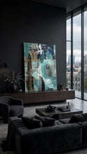 Carica l'immagine nel visualizzatore di Gallery, Astratto verde polvere