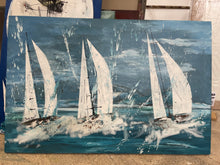 Carica l'immagine nel visualizzatore di Gallery, Vele, sotto la pioggia a Mondello