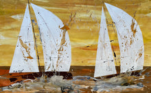 Carica l'immagine nel visualizzatore di Gallery, Tramonto e vele Bianche 1