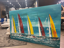 Carica l'immagine nel visualizzatore di Gallery, Vele riflesse nel Verde