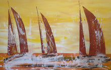 Carica l'immagine nel visualizzatore di Gallery, Vele al tramonto giallo 2