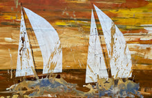 Carica l'immagine nel visualizzatore di Gallery, Tramonto e vele Bianche 2