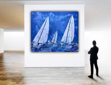 Carica l'immagine nel visualizzatore di Gallery, Vele,Tre Vele Bianche