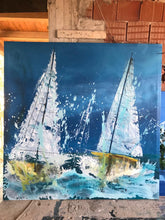 Carica l'immagine nel visualizzatore di Gallery, Vele,Regata a due Vele