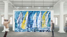 Carica l'immagine nel visualizzatore di Gallery, Vele,La Regata ( oltre le distanze)