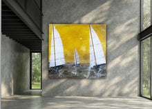 Carica l'immagine nel visualizzatore di Gallery, Vele,Regata al Sole