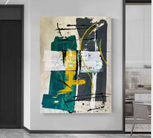Carica l&#39;immagine nel visualizzatore di Gallery, Un Astratto in verde
