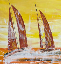 Carica l'immagine nel visualizzatore di Gallery, Regata al Sole d’estate
