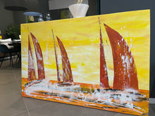 Carica l&#39;immagine nel visualizzatore di Gallery, Vele al tramonto giallo 2
